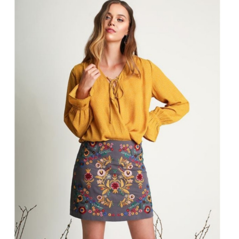 Umgee | Bell Sleeve Top